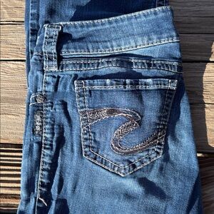 Silver Suki Super Stretch Slim Fit 29x33 Jeans